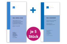 Paket Professional: 5 Mini-BEMA 2026, 5 Mini-GOZ / GOÄ 1000982178 Paket Professional: 5 Mini-BEMA 2026, 5 Mini-GOZ / GOÄ 1000982178