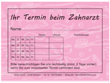 Terminzettel rosa 1007024864 Terminzettel rosa 1007024864